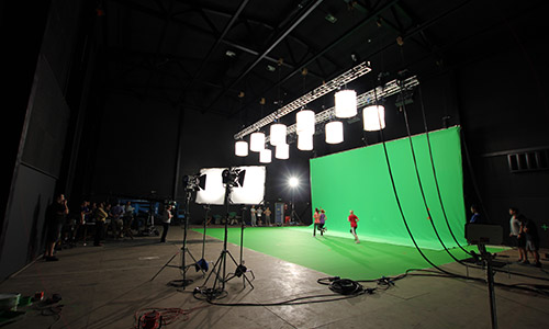 Green Screen in the 'A' Stage